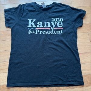 Navy blue “Kanye for President” cotton t-shirt #Kanye2020